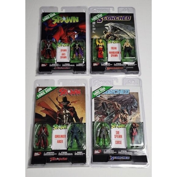 McFarlane Toys Spawn 2023 Spawn Page Puncher Action Figure Bundle - Picture 1 of 9